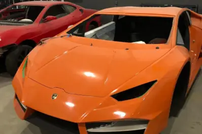 Fake Ferrari and Lamborghini Factory